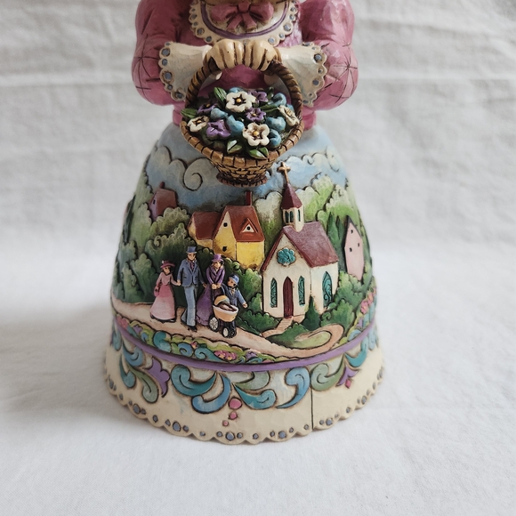 Jim Shore Every Bunny Rejoice Rabbit Figurine - Picture 4 of 15